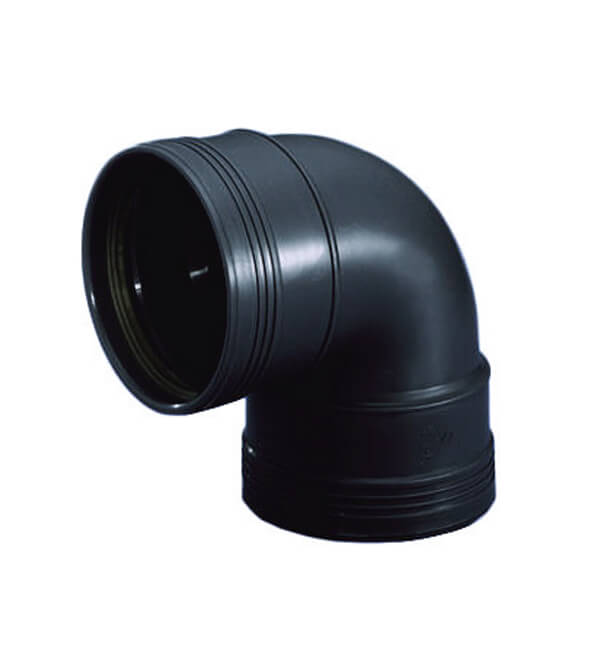 PP Bend 90 ° 110 mm 2 x enjuague