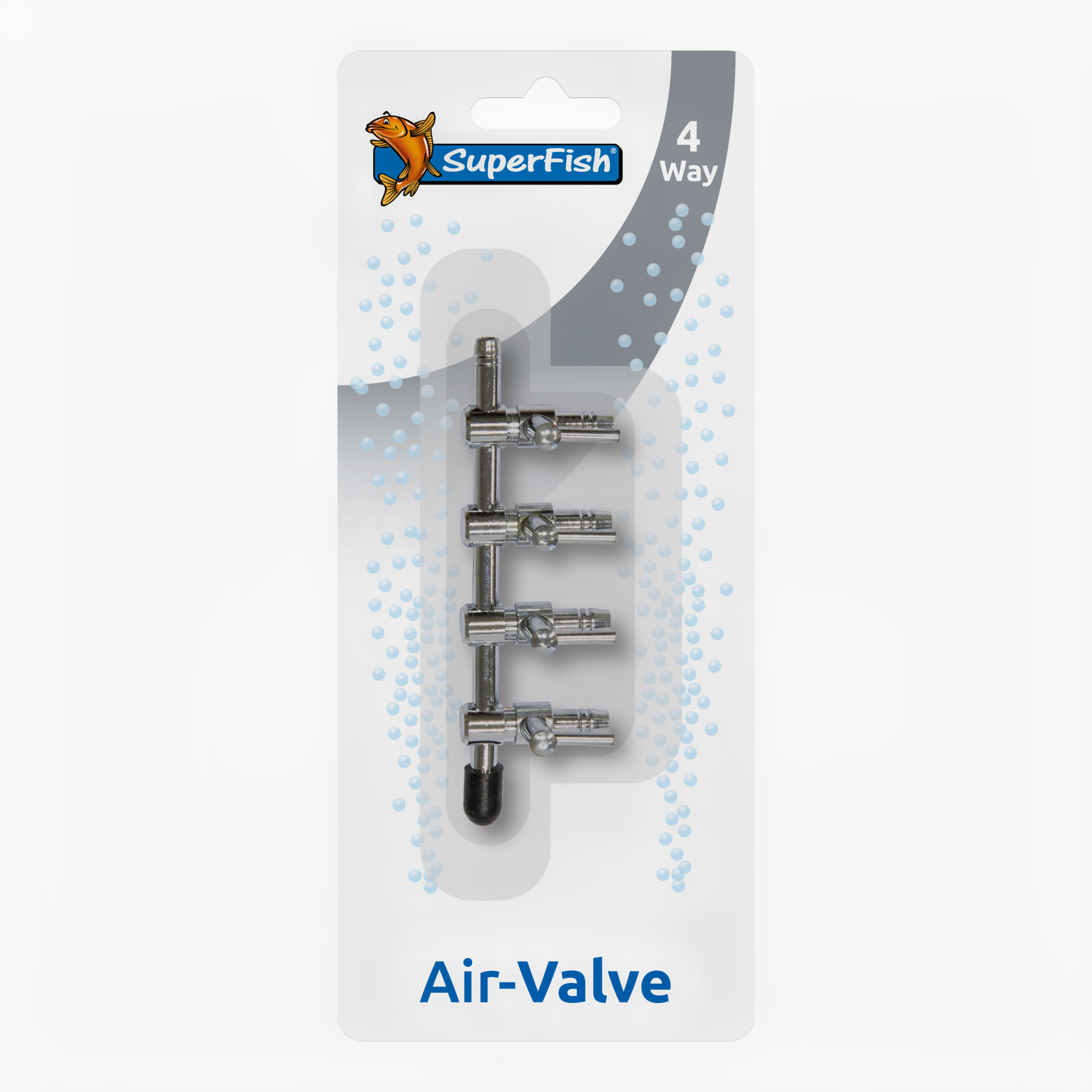 Aire de acero inoxidable Toque 4 Blister