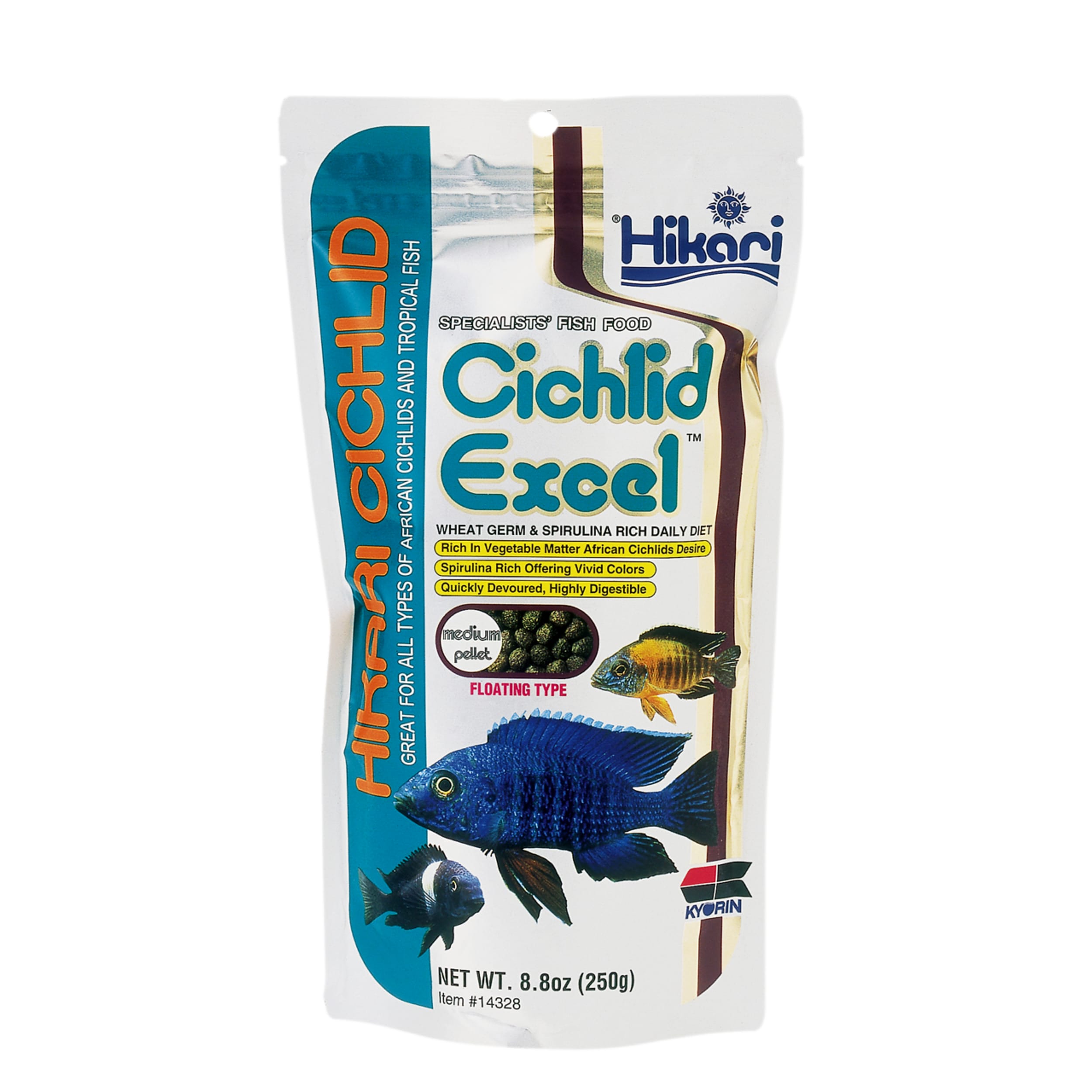 Cichlid Excel Medium 250 gramos
