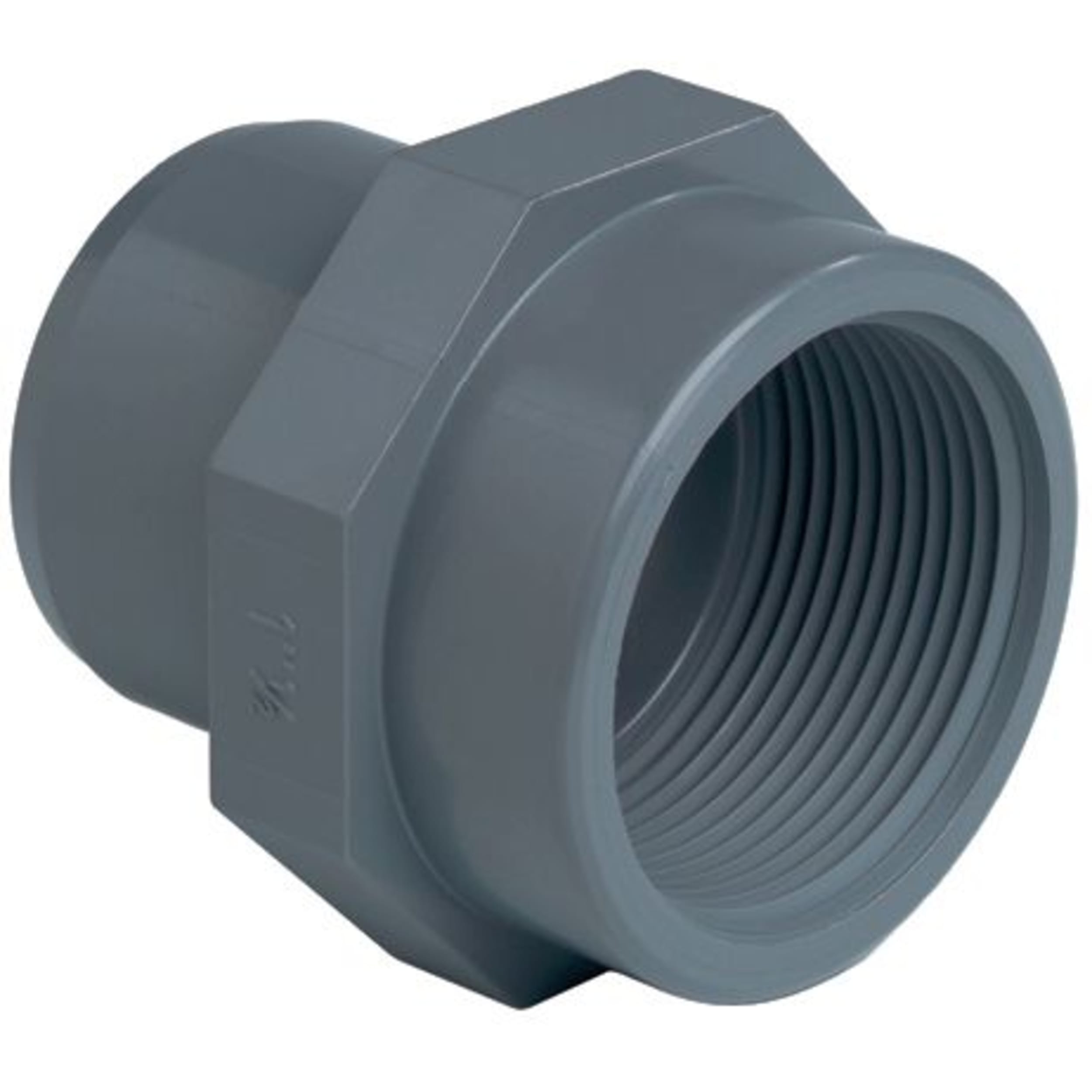 Insertar caja de tornillo de 50 x 1½ "Glue x rosca interior