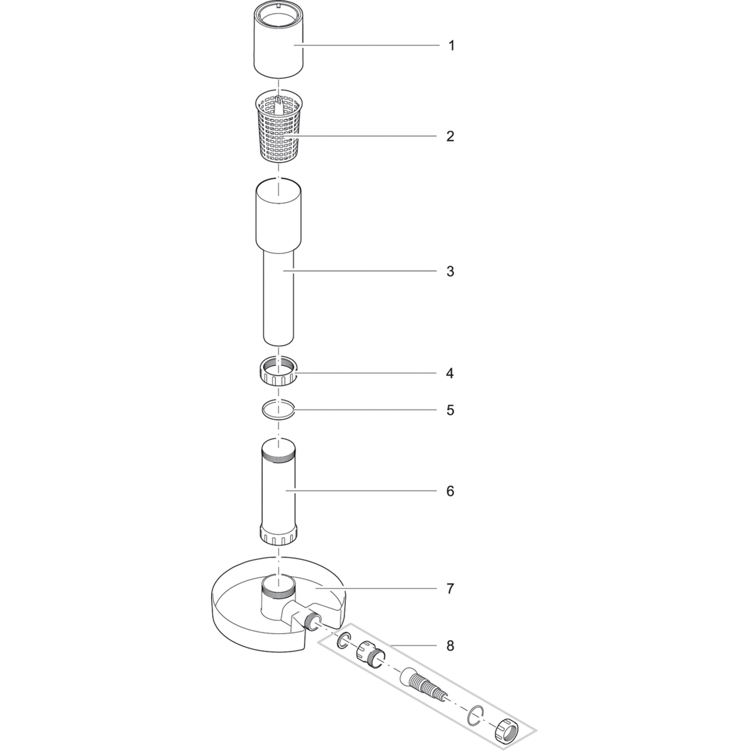 Anillo flotador AquaSkim 20 - Oase spare parts