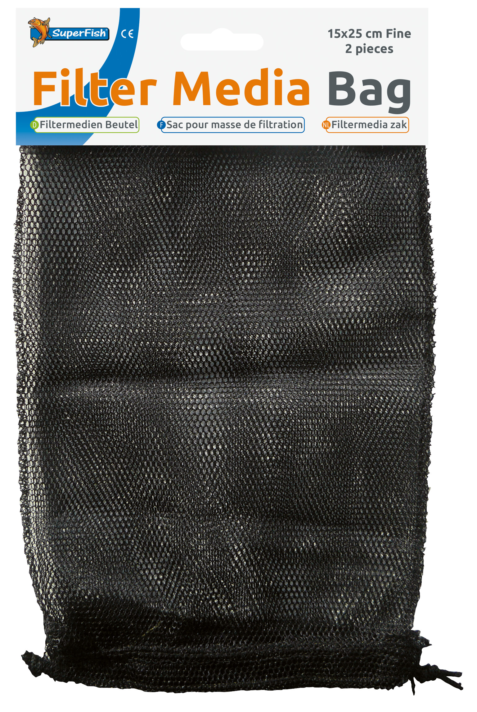 Bolsa filtrante 15x25cm 2 Piezas