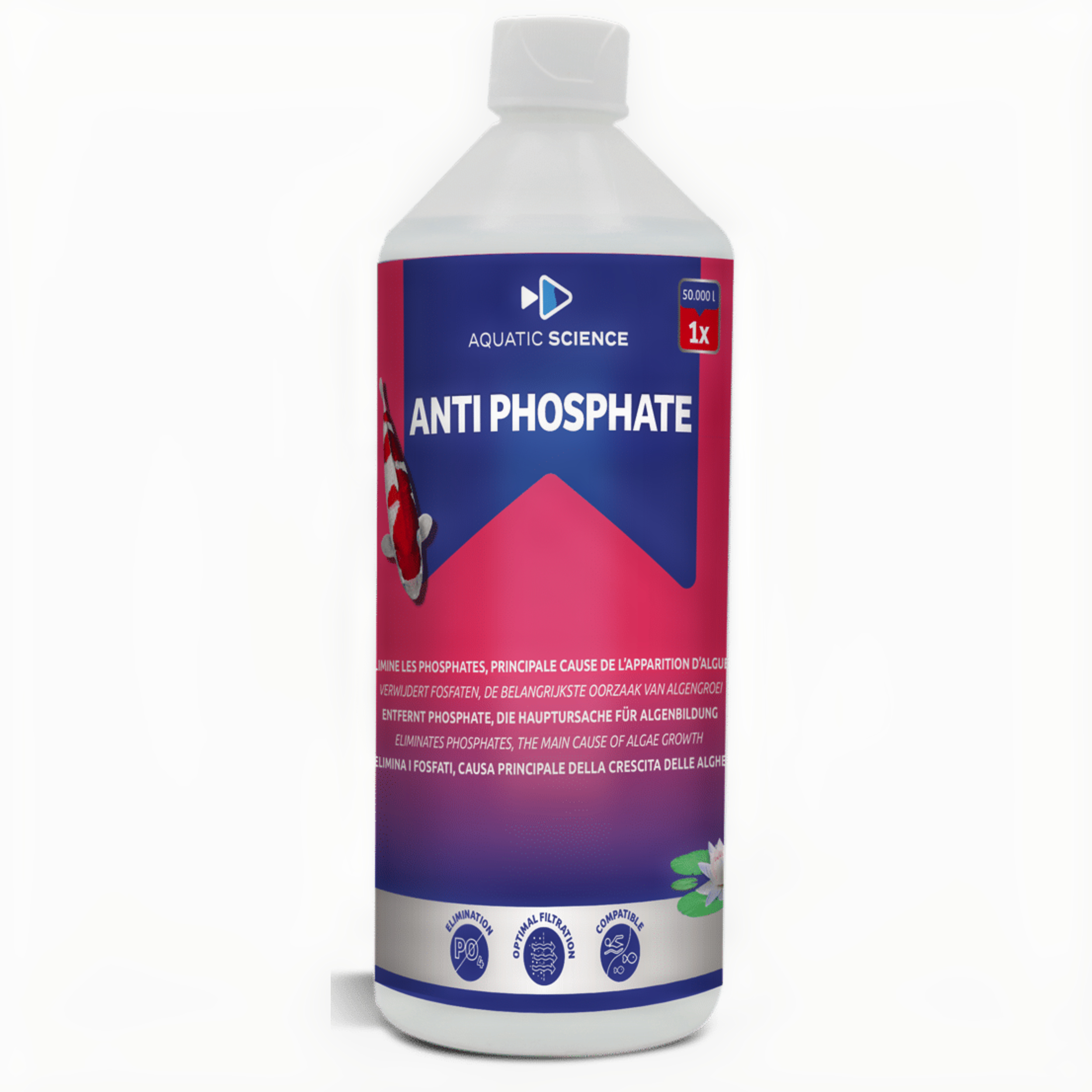 Anti Fosfatos 1 L  Bottle, Shampoo, Seasoning, Syrup, Shaker