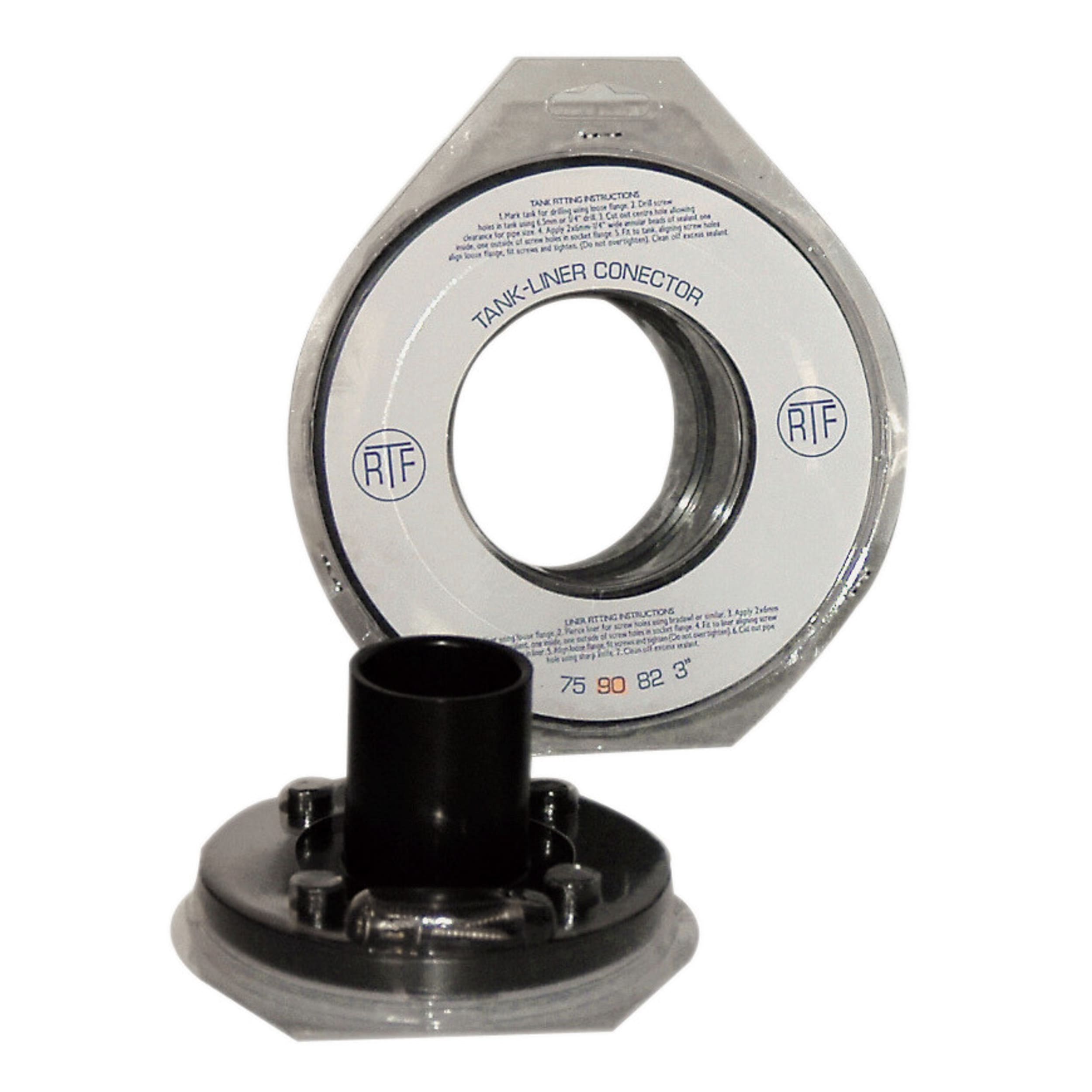 Conector de tanque/lámina Prof 40 mm